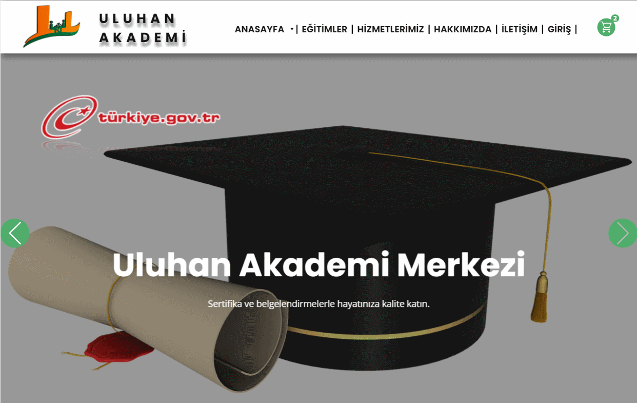 uluhanakademi_wp Tema Ekran Görüntüsü
